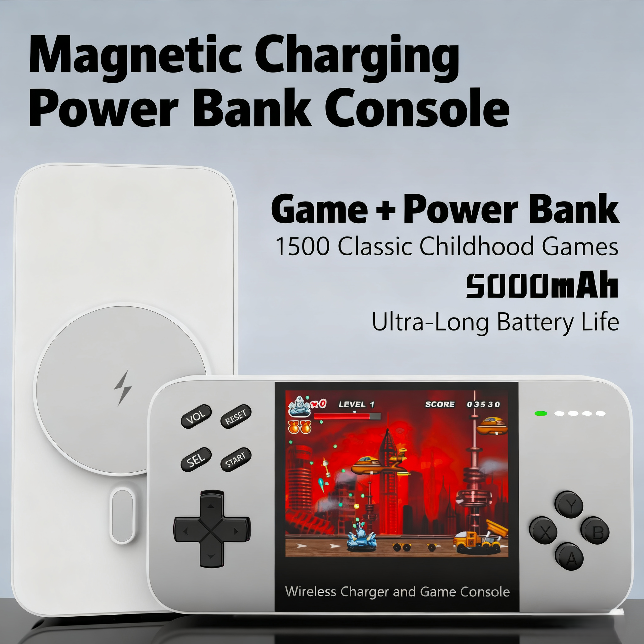 Board Game Quick - 2025 Mini Handheld Game Console Magnetic