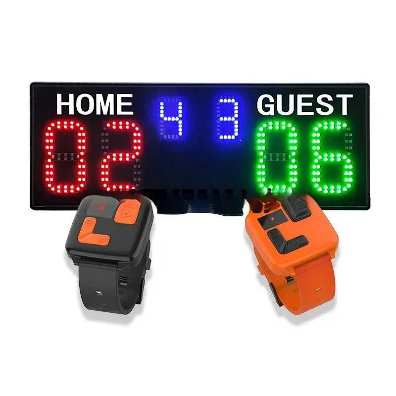 Board Game Name - Scoreboard Electronic Portable Led Tennis Basketball