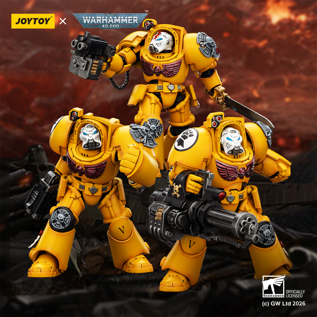 Board Game War - JOYTOY Warhammer 40k 1: 18 Imperial