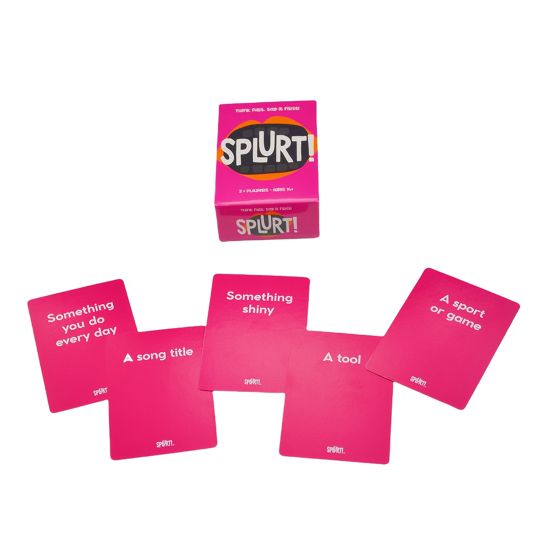 Board Game Name - 《Rapid Naming》Card Game for 2-4 Players,
