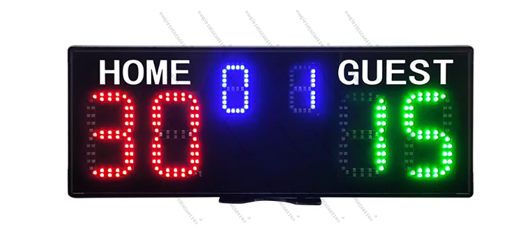 Board Game Name - Scoreboard Electronic Portable Led Tennis Basketball