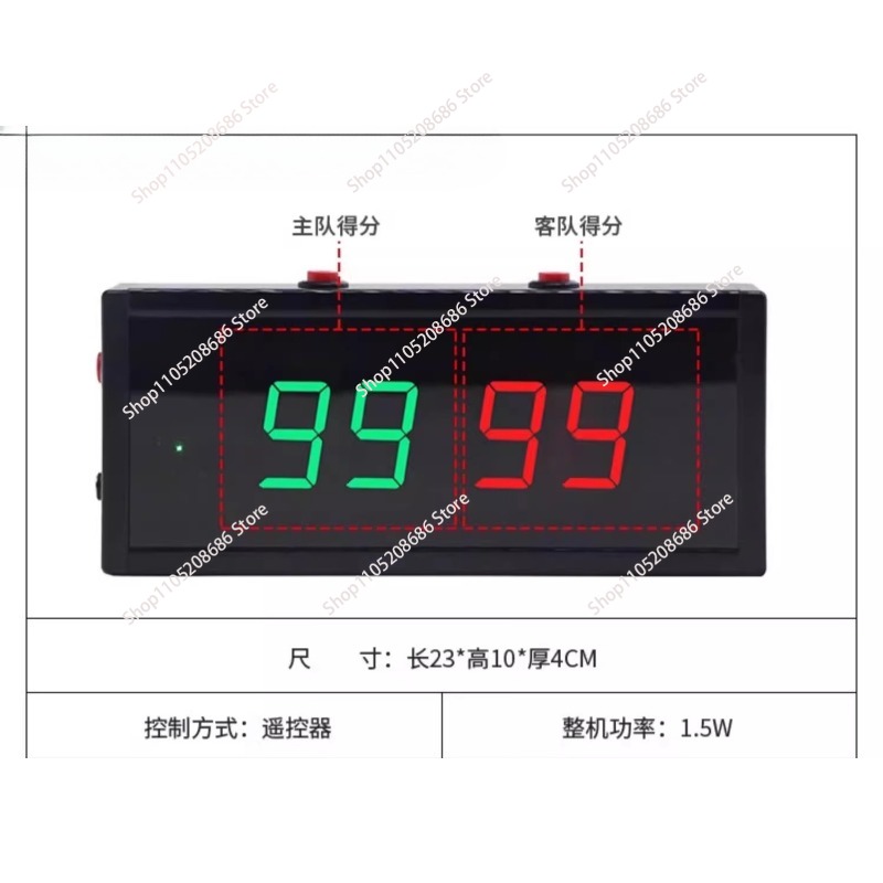 Scoreboard Electronic Portable - Board Game Name reseña y precio