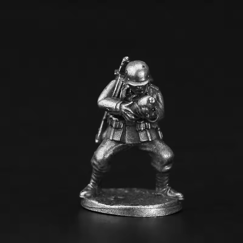 Miniature Metal WWII Soldier F - Board Game War reseña y precio