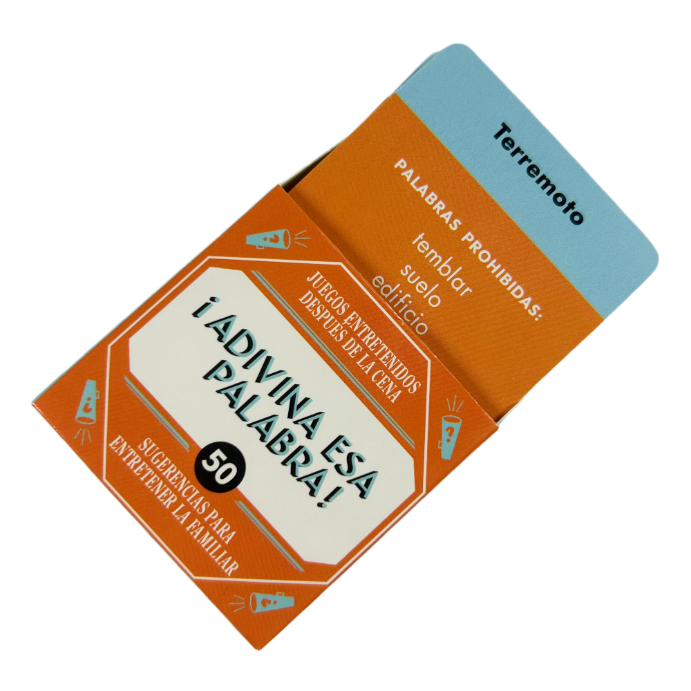 5.5*5.5cm Spanish Game Cards N - Board Game Name reseña y precio