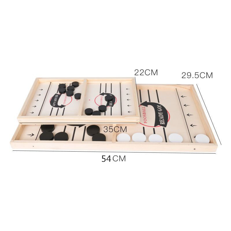 Table Hockey Paced Sling Puck  - Board Game Quick reseña y precio
