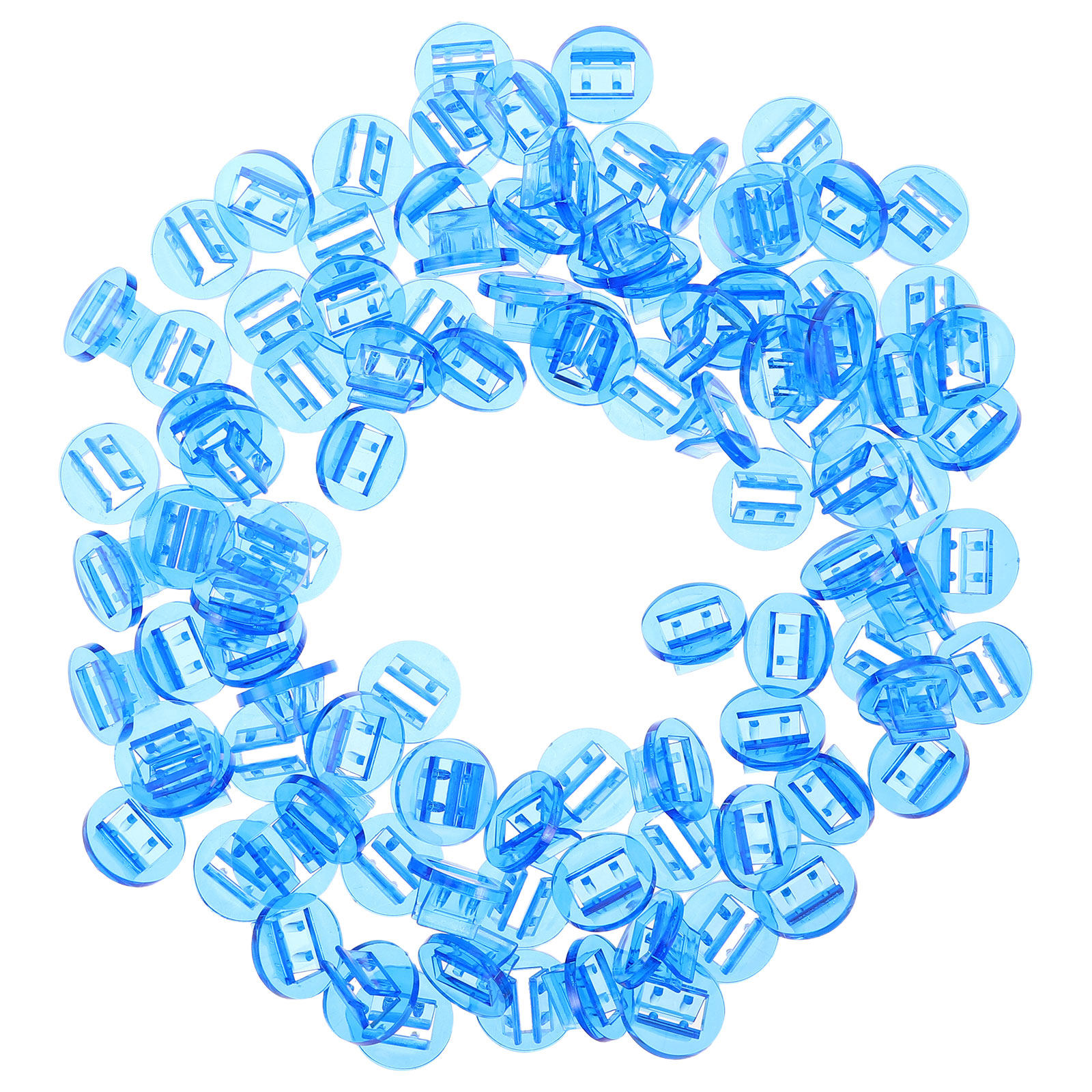 100Pcs Round Plastic Card Hold - Board Game Name reseña y precio