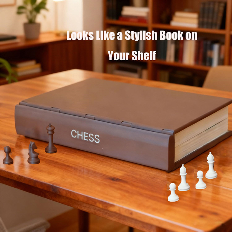 Chess Set 3D Printed Book Fold - Board Game Organization reseña y precio