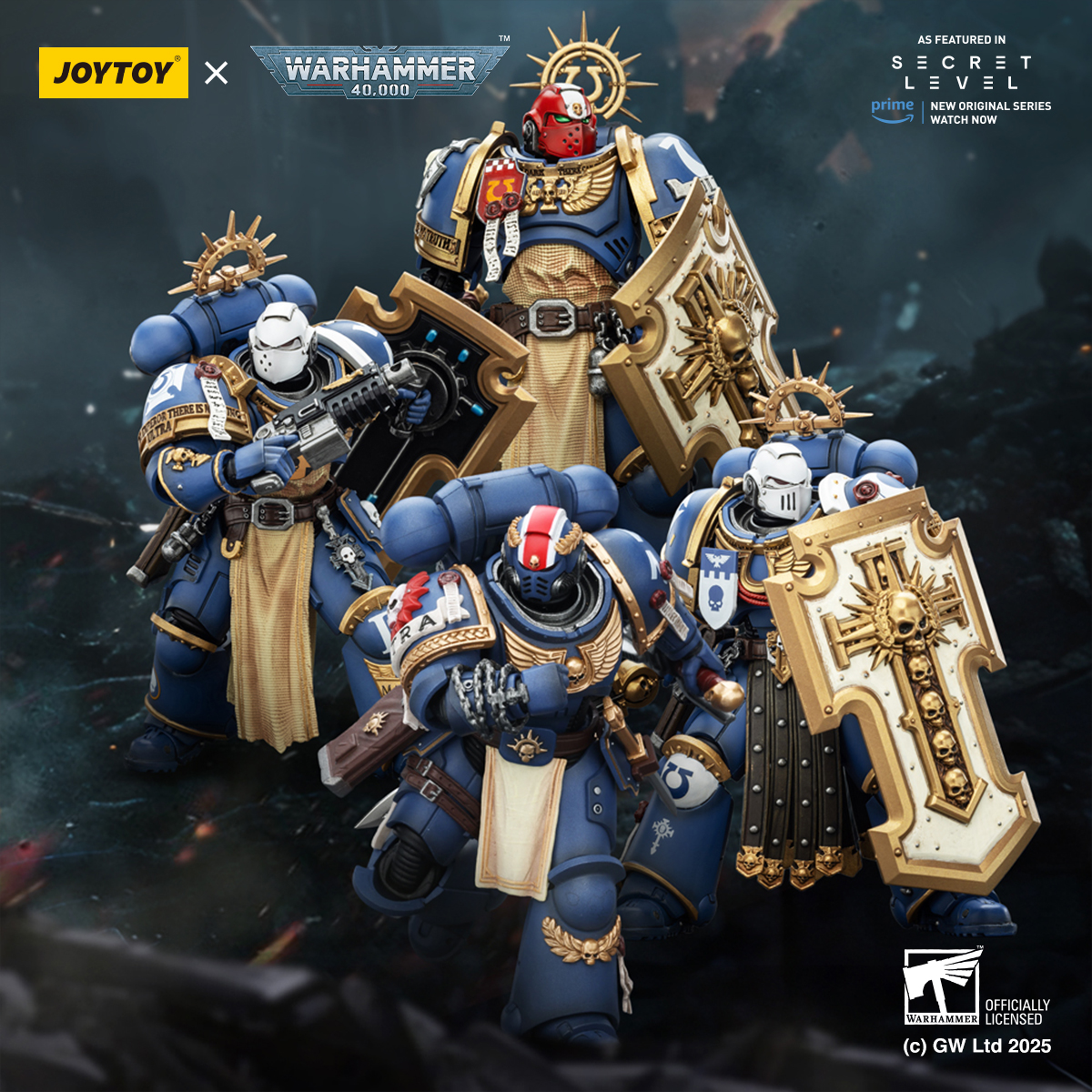 JOYTOY Warhammer 40K Titus wit - Board Game War reseña y precio