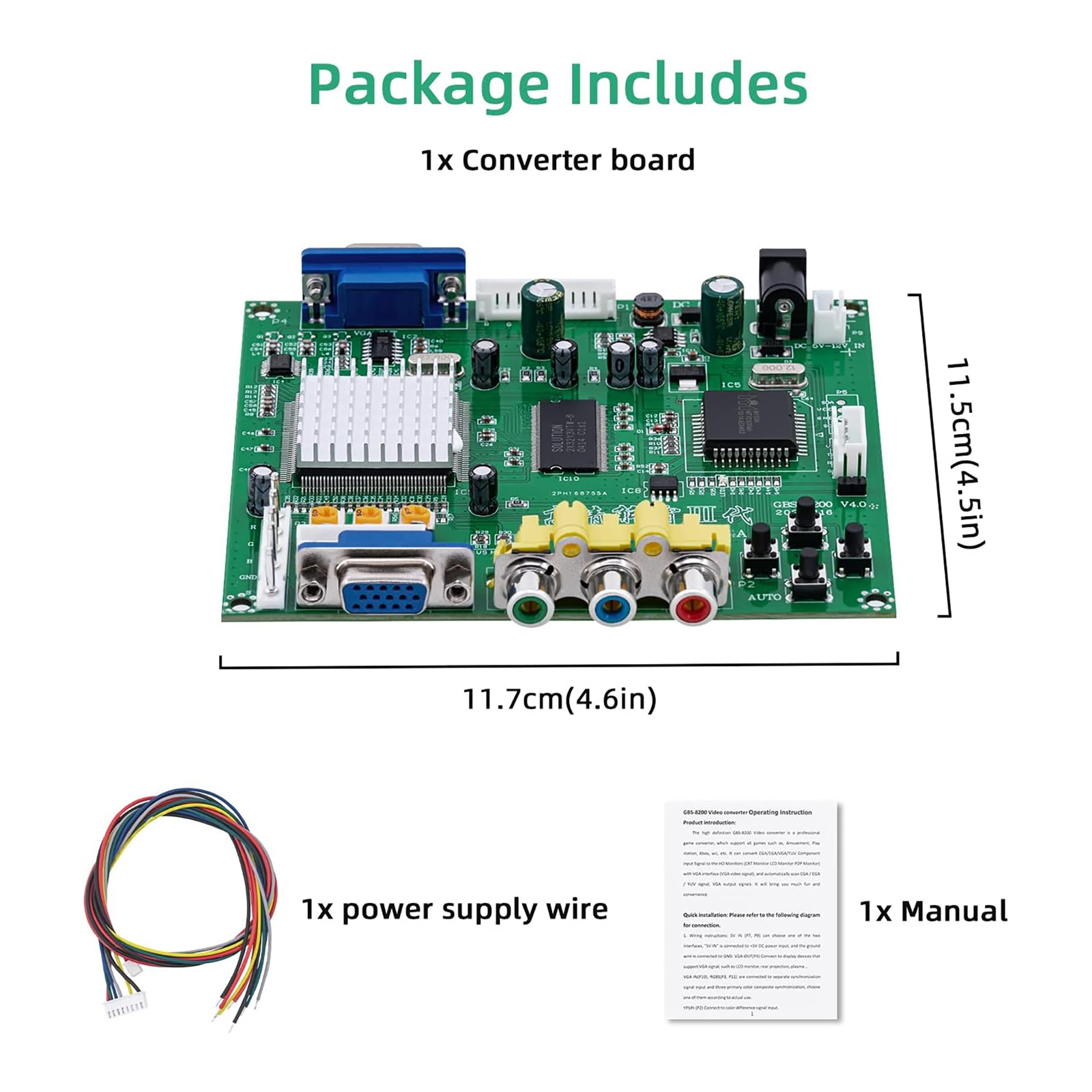 Video Converter GBS8200 1 Chan - Board Game Video Games reseña y precio