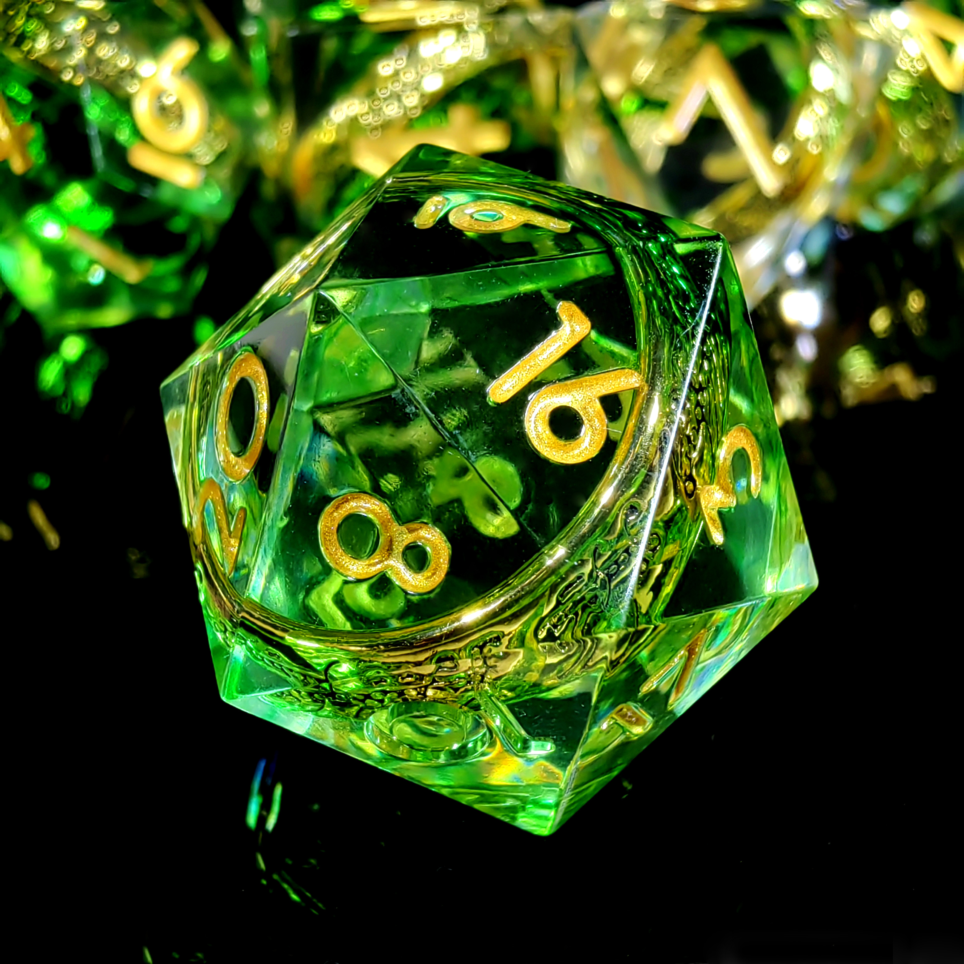 DnD Dice Set - 7pc Resin Polyh - Dice Set Polyhedral reseña y precio