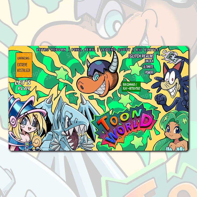 Yu-Gi-Oh! 600x350mm Toon Dark  - Board Game China reseña y precio