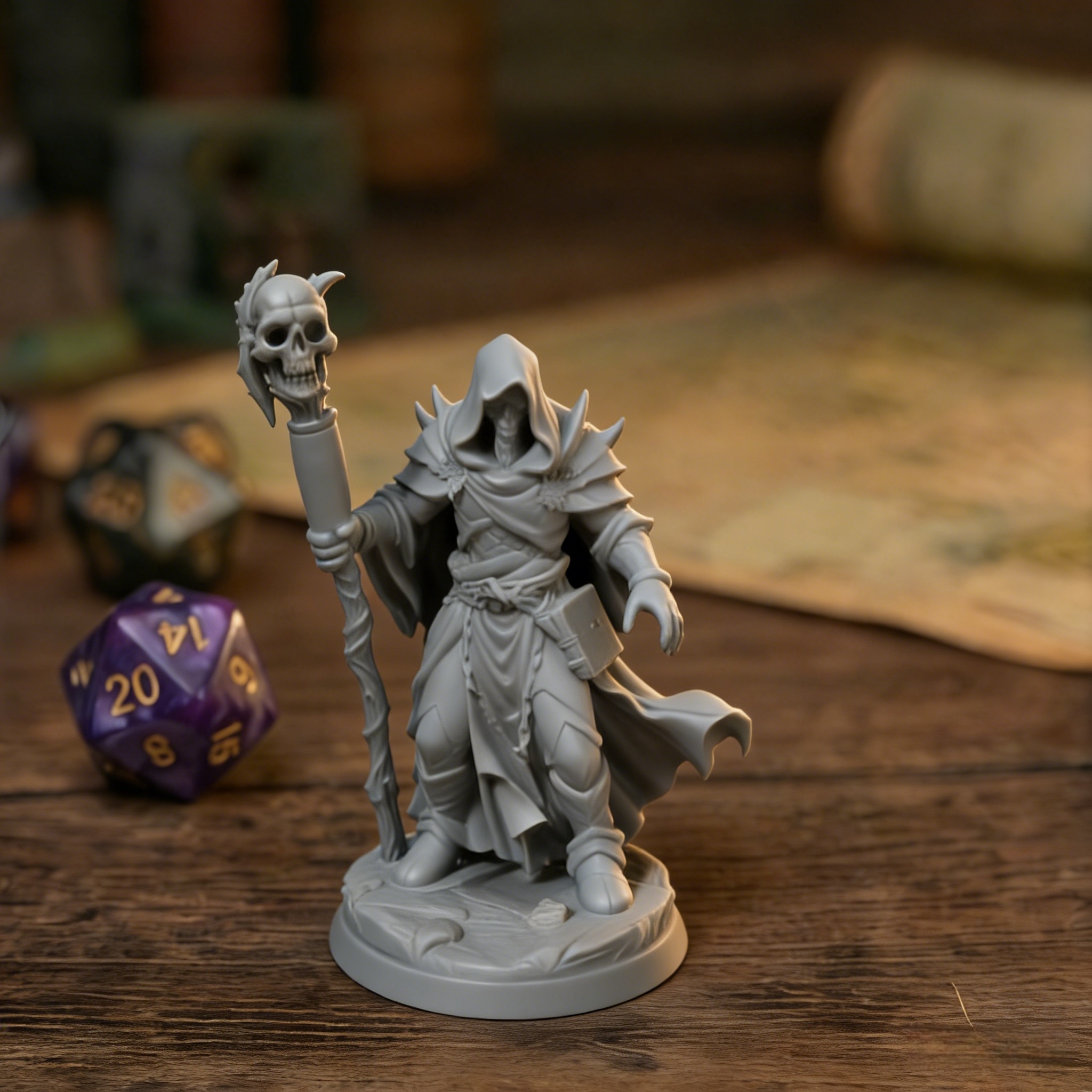 3D Printed Necromancer Model,  - Board Game War reseña y precio