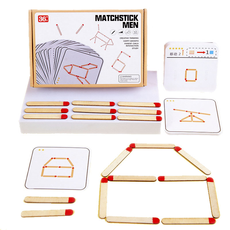 Montessori Matches Puzzles Gam - Board Game China reseña y precio