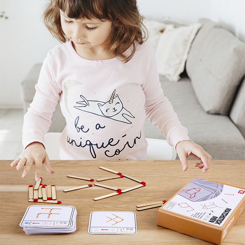 Montessori Matches Puzzles Gam - Board Game China reseña y precio
