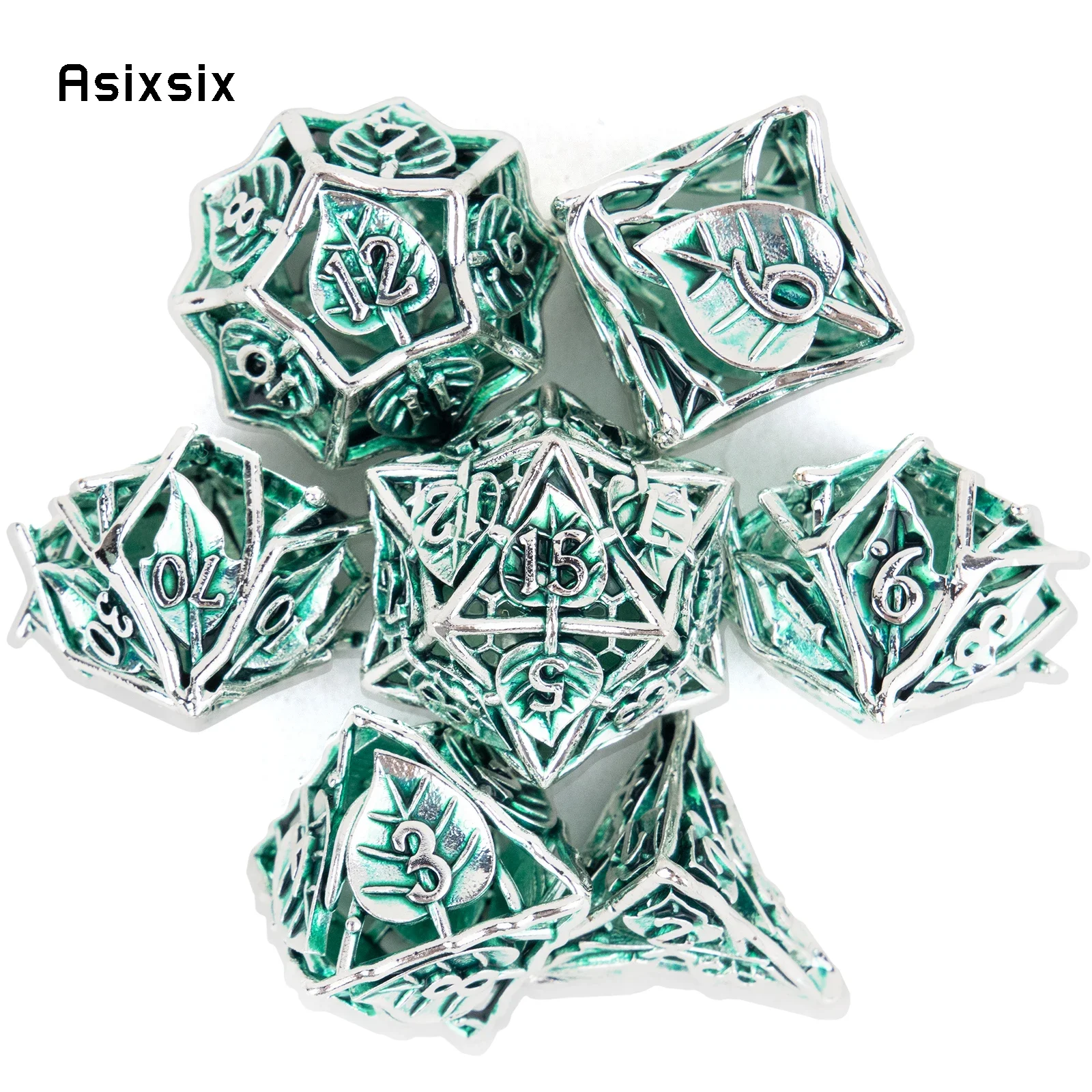 Metal Dice, Perfect For Tablet - Dice Set Polyhedral reseña y precio