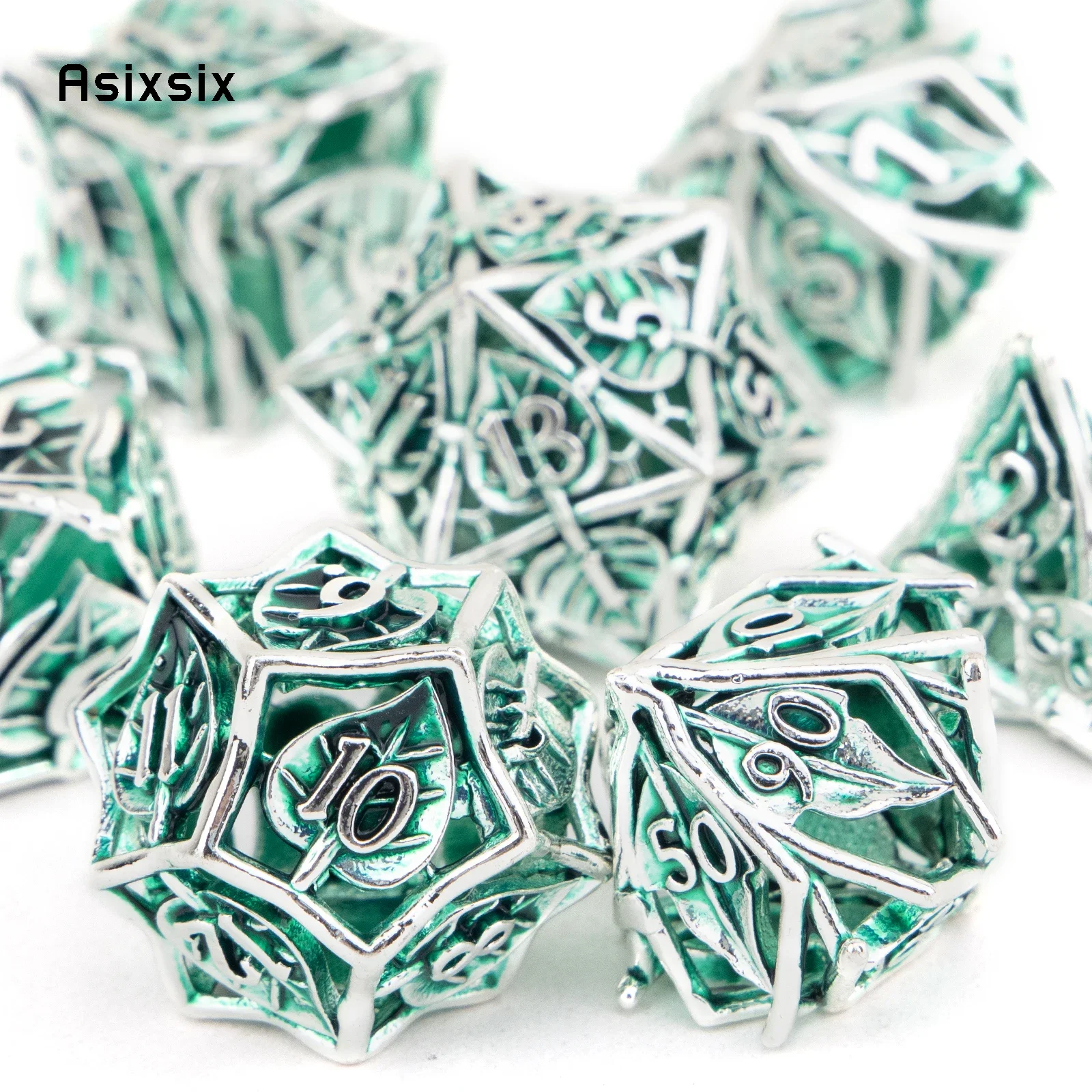 Metal Dice, Perfect For Tablet - Dice Set Polyhedral reseña y precio