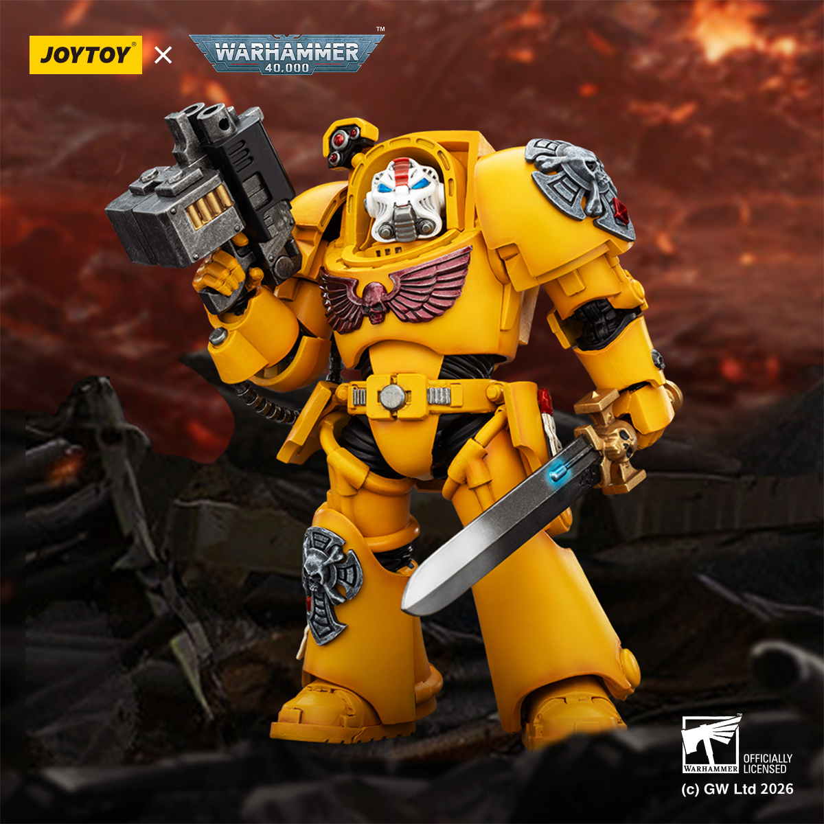JOYTOY Warhammer 40k 1: 18 Imp - Board Game War reseña y precio