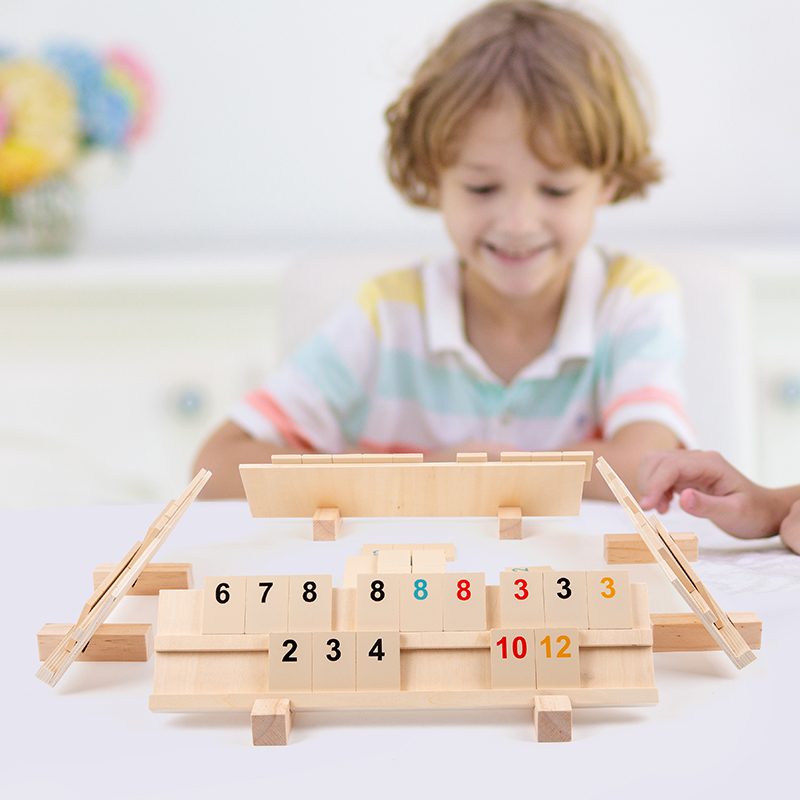 Wooden Fast Moving Tile Classi - Board Game Quick reseña y precio