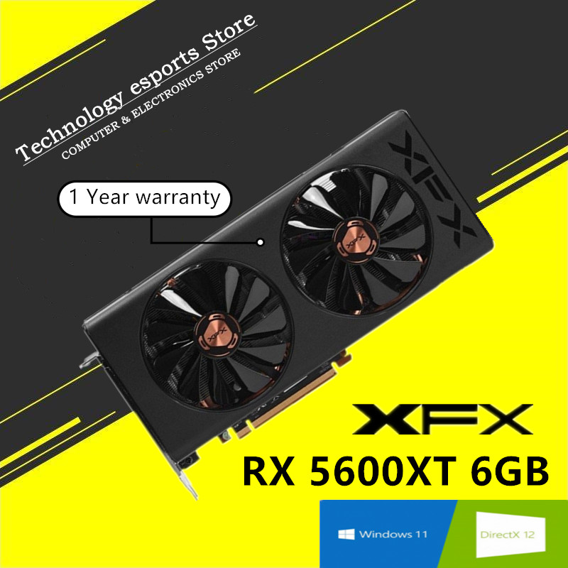 XFX original RX 5600XT 6G Game - Board Game Vr reseña y precio