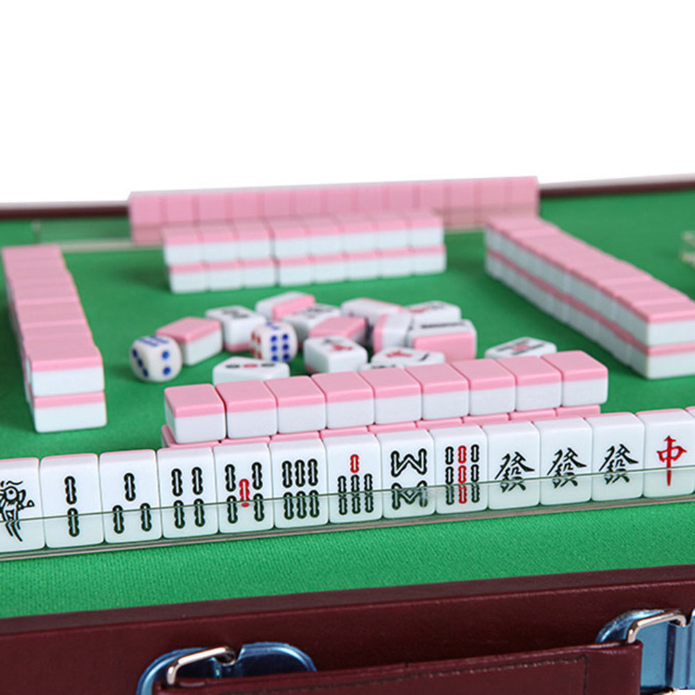 Portable Travel Mini Mahjong S - Board Game Organization reseña y precio