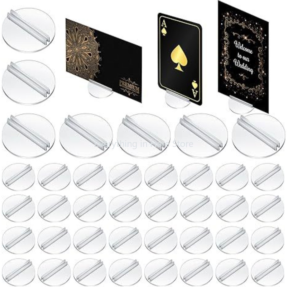 100pcs Card Base Stand Clear D - Board Game Name reseña y precio