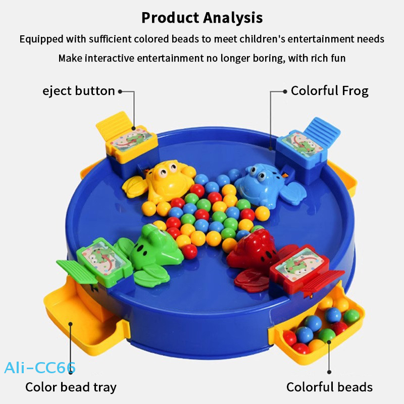 【M】Frog Board Game Desktop Hun - Board Game Quick reseña y precio