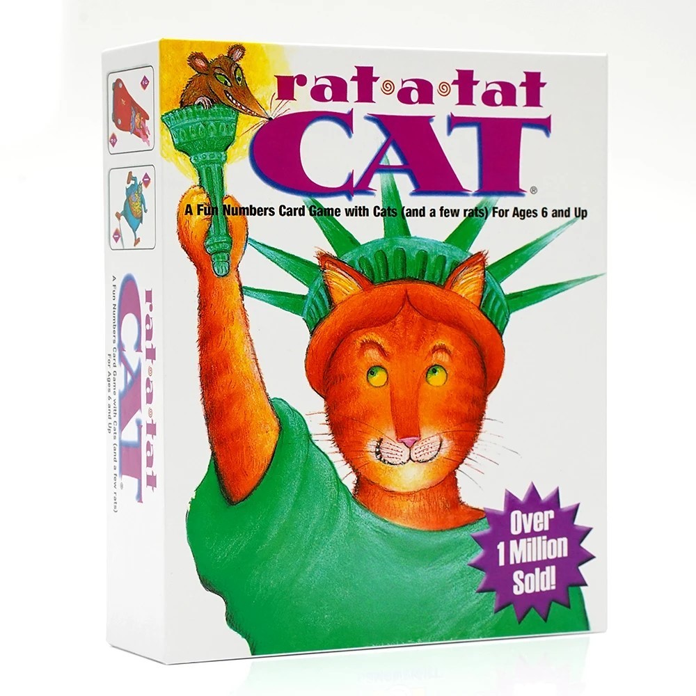 Rat A Tat Cat Fun Numbers Card - Board Game For 2 Players reseña y precio
