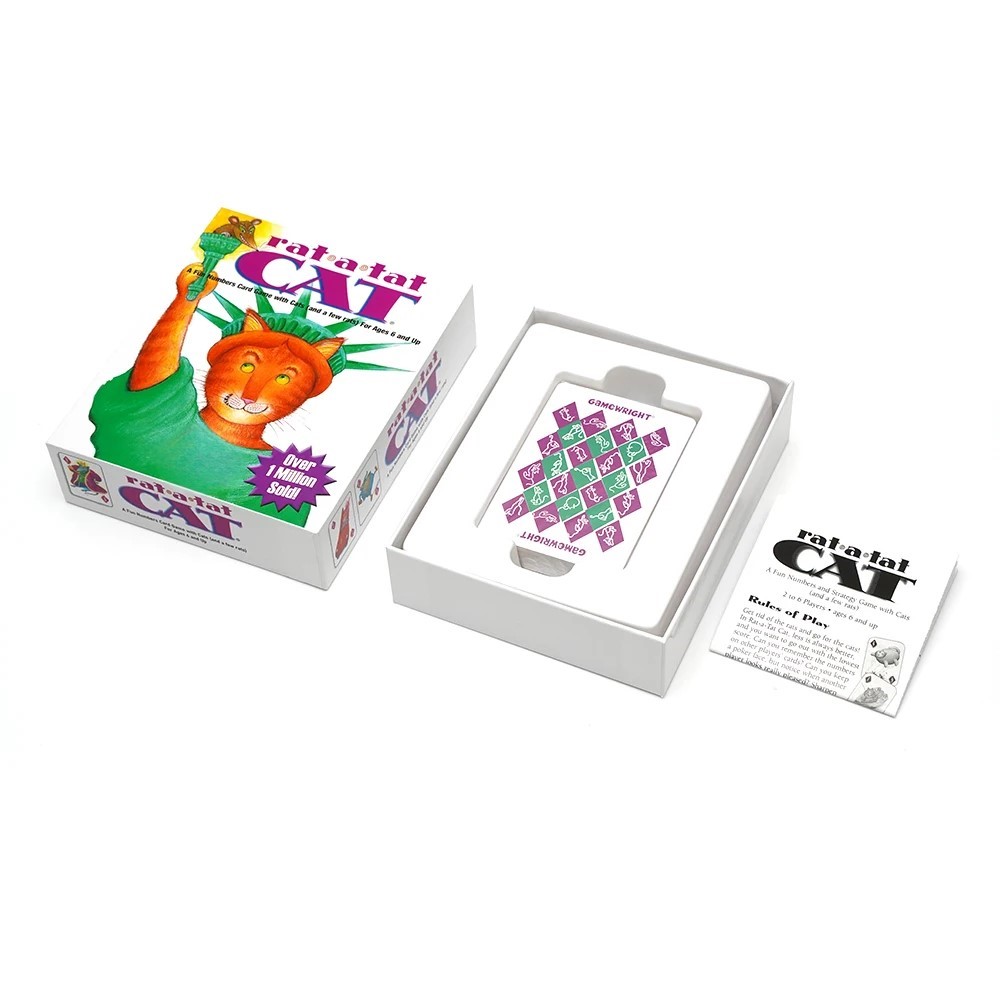 Rat A Tat Cat Fun Numbers Card - Board Game For 2 Players reseña y precio