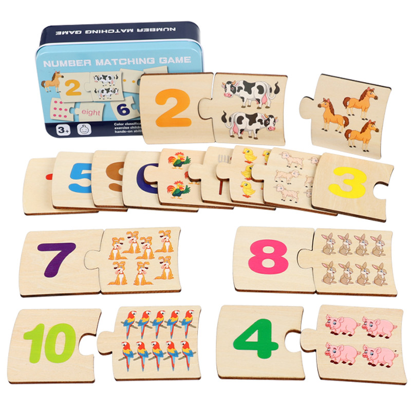 Children Iron Box Number Enlig - Board Game Organization reseña y precio