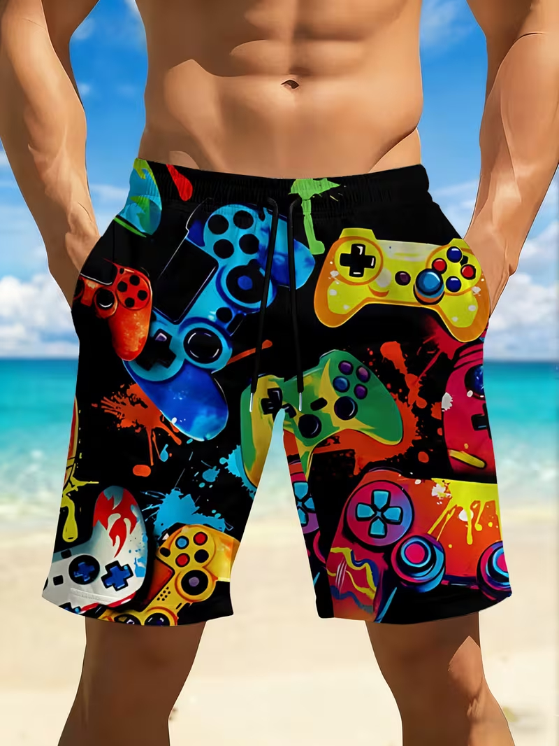 Cool Graffiti Gamepad Beach Sh - Board Game Video Games reseña y precio