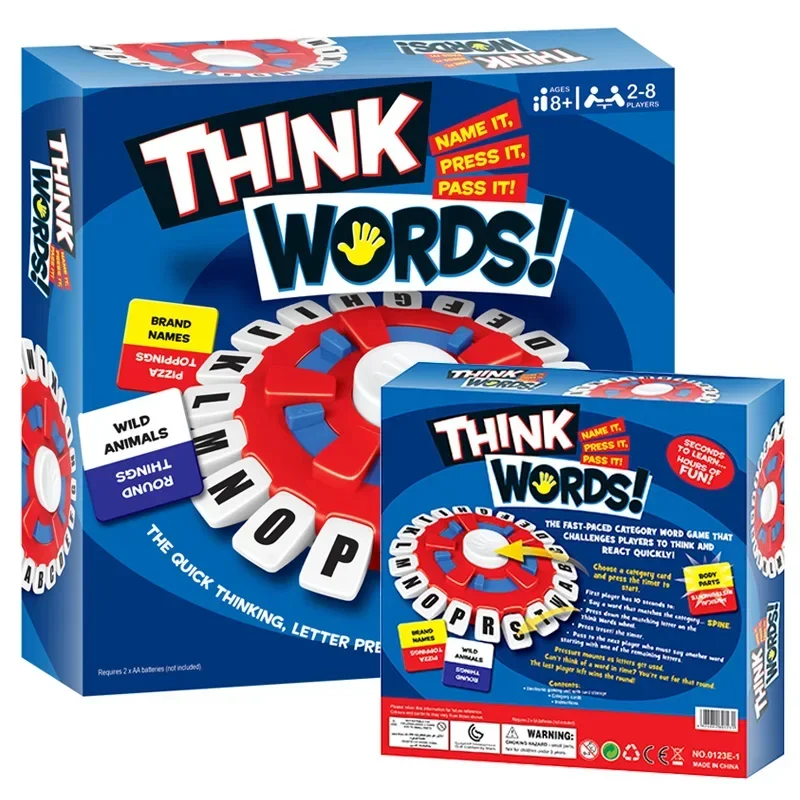 Think Word English Spanish Boa - Board Game Quick reseña y precio