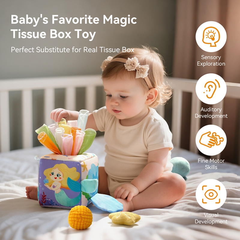 Baby Montessori Toy cotton Mag - Board Game Organization reseña y precio