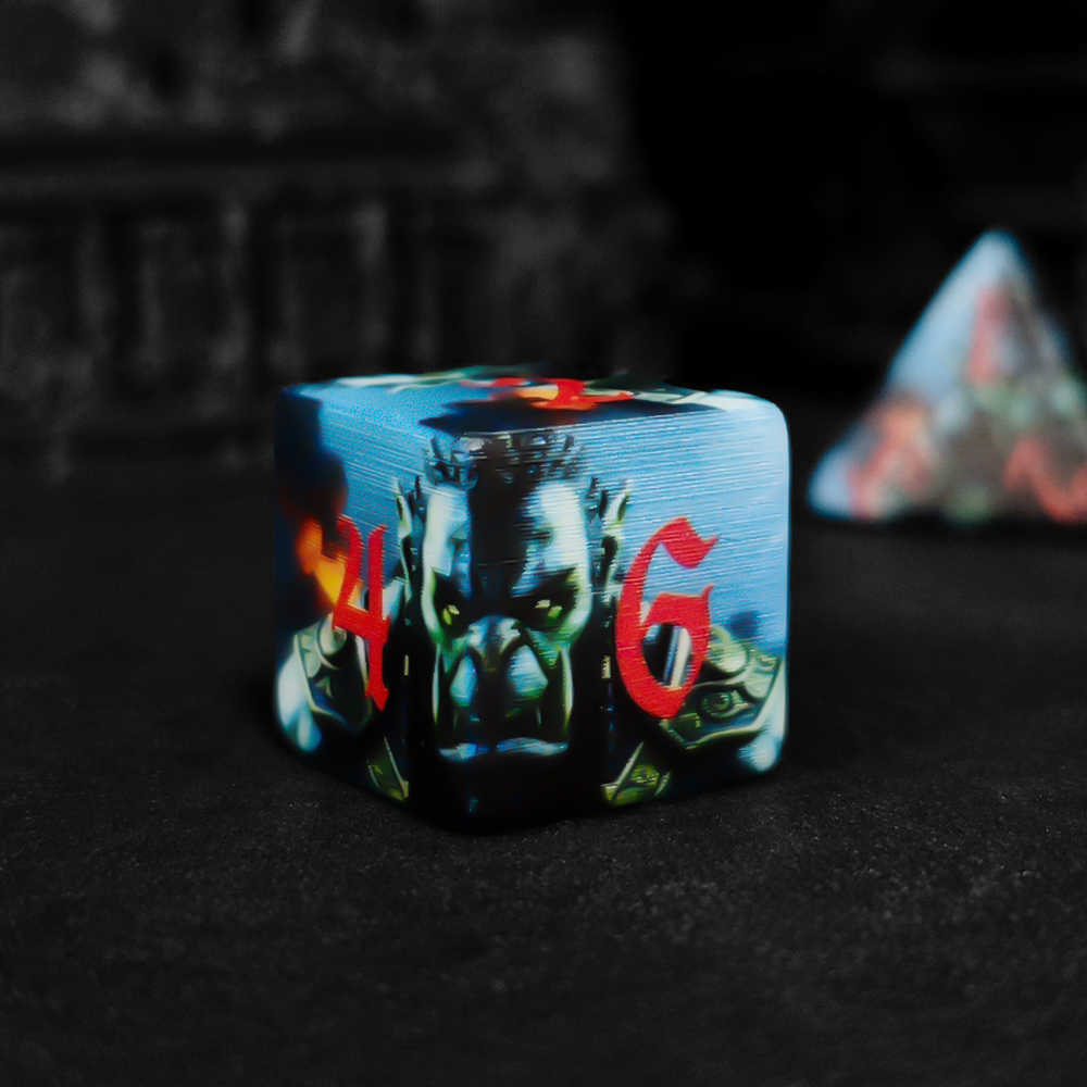 Orc Warrior Polyhedral 7-Piece - Dice Set Polyhedral reseña y precio