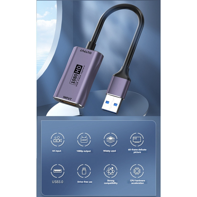 USB 3.0 Video Capture Board -C - Board Game Video Games reseña y precio