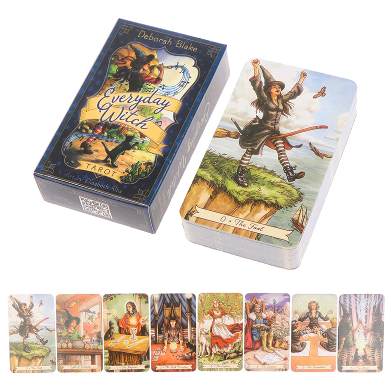 78Pcs/box Everyday Witch Tarot - Board Game Organization reseña y precio