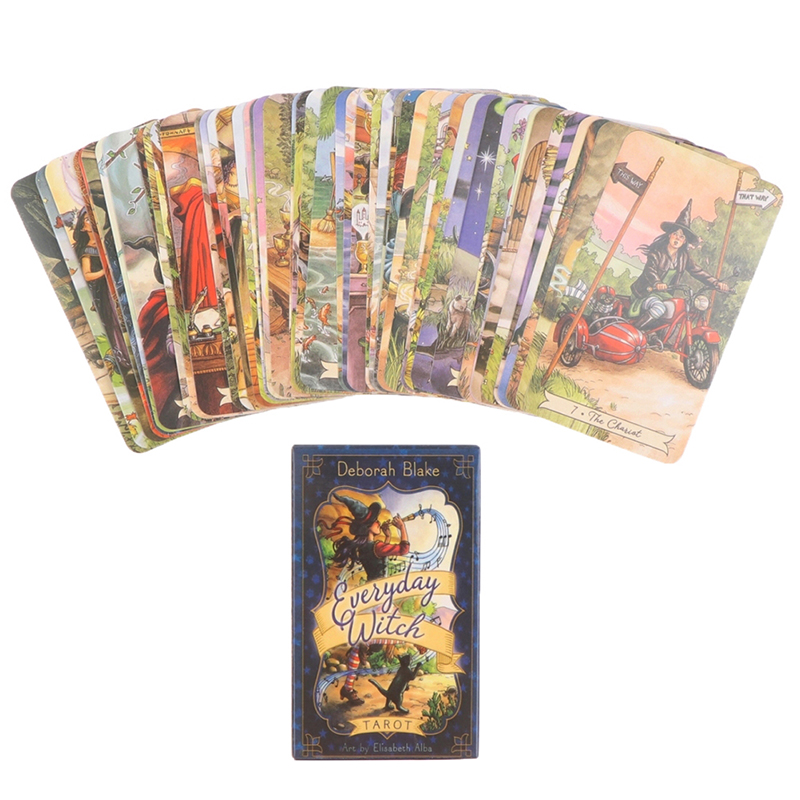 78Pcs/box Everyday Witch Tarot - Board Game Organization reseña y precio