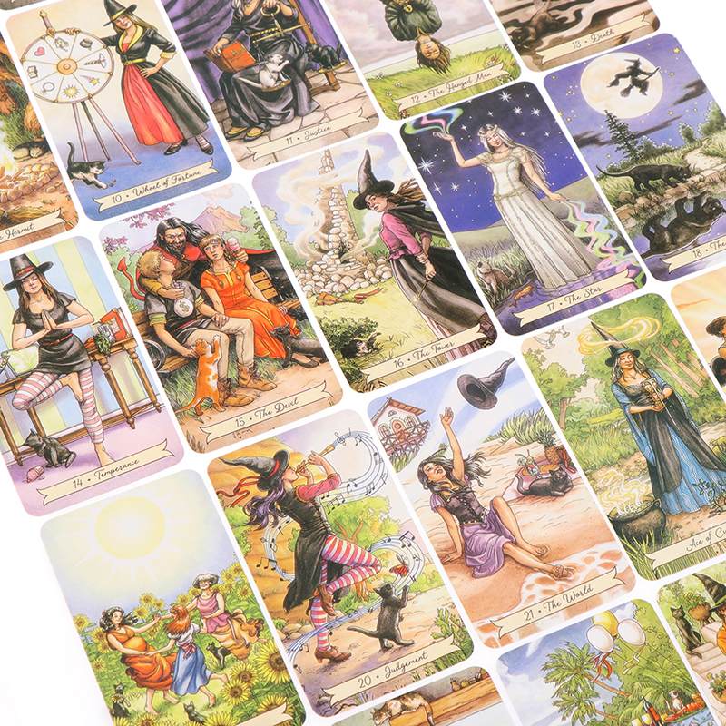 78Pcs/box Everyday Witch Tarot - Board Game Organization reseña y precio