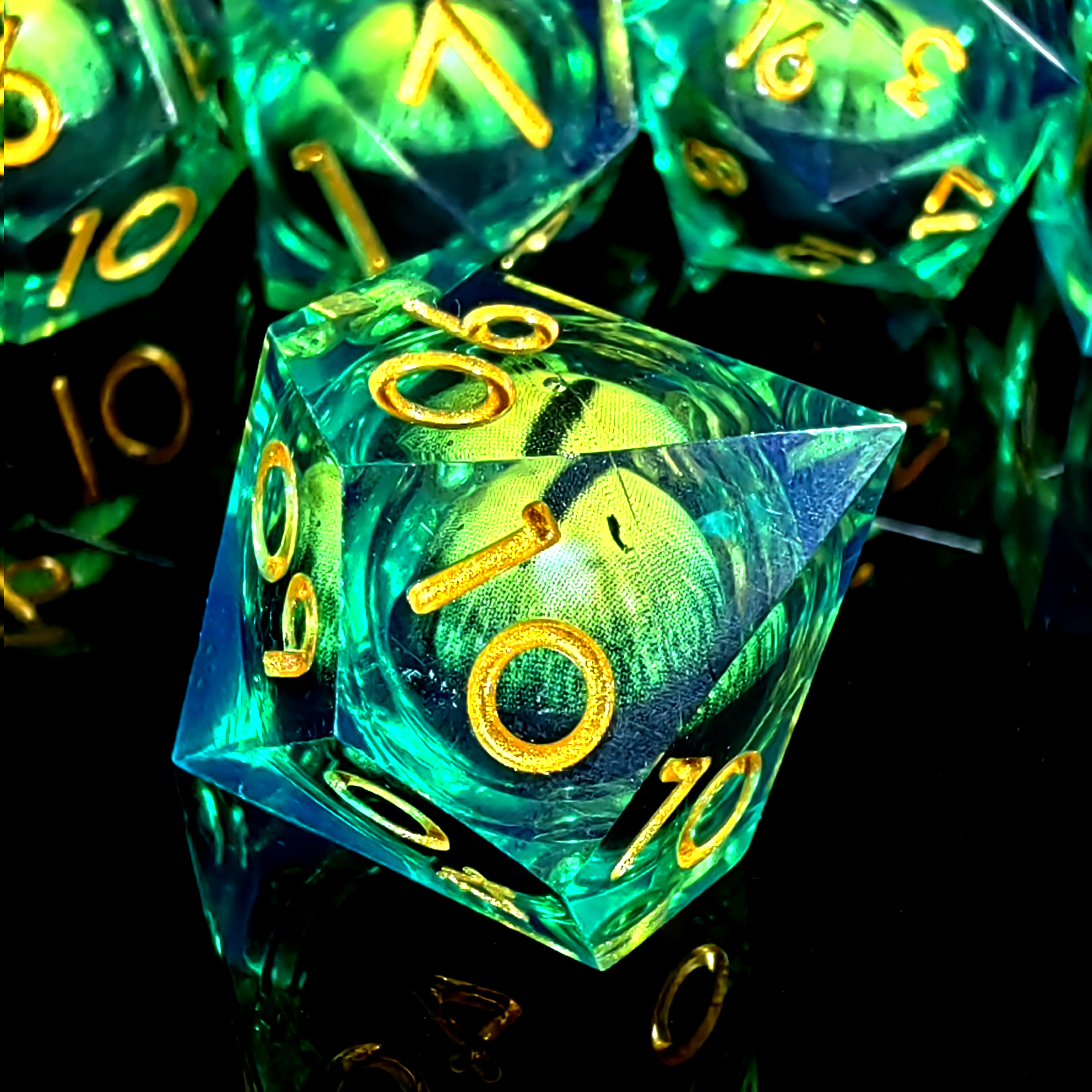 DnD Dice Set - 7-Piece Resin P - Dice Set Polyhedral reseña y precio