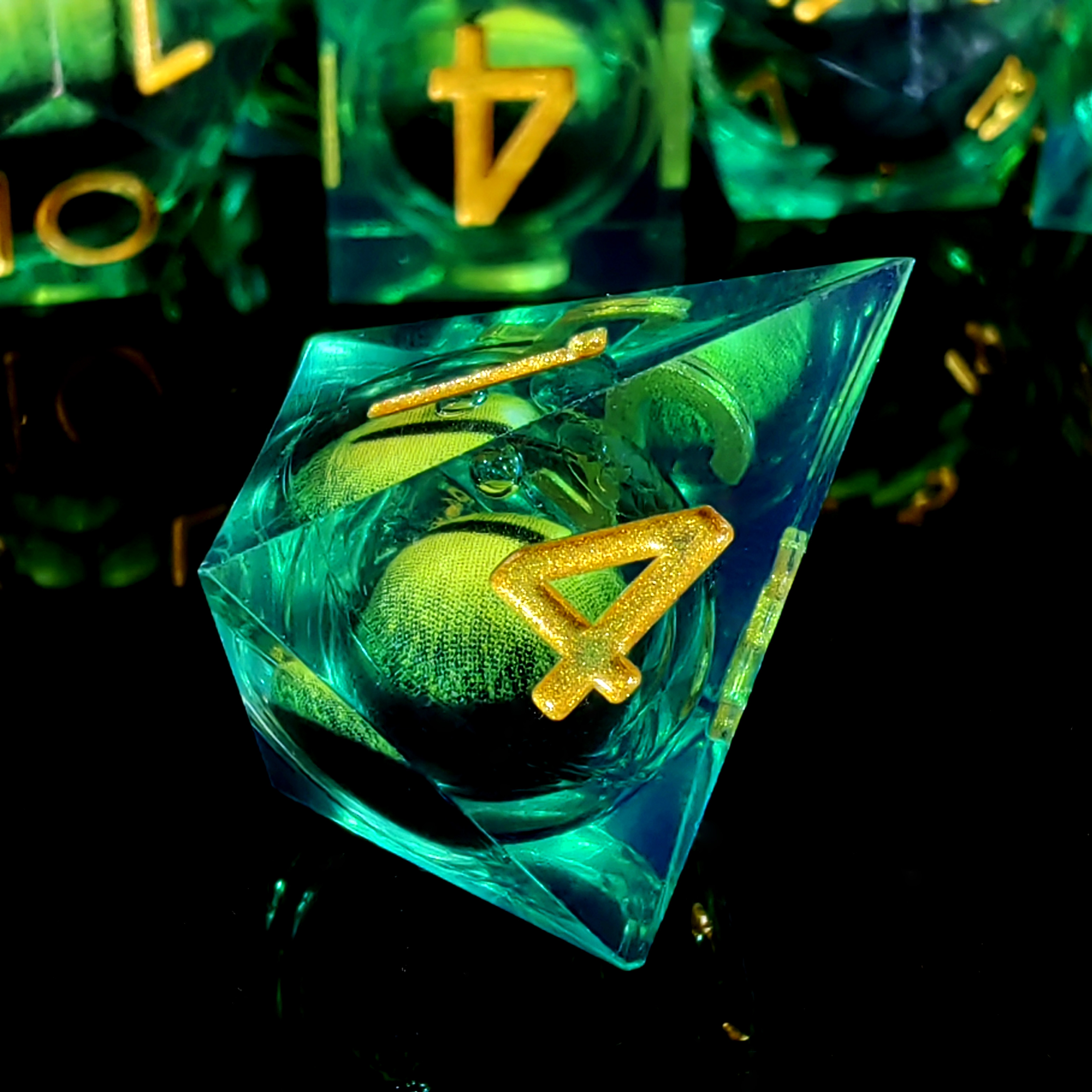 DnD Dice Set - 7-Piece Resin P - Dice Set Polyhedral reseña y precio