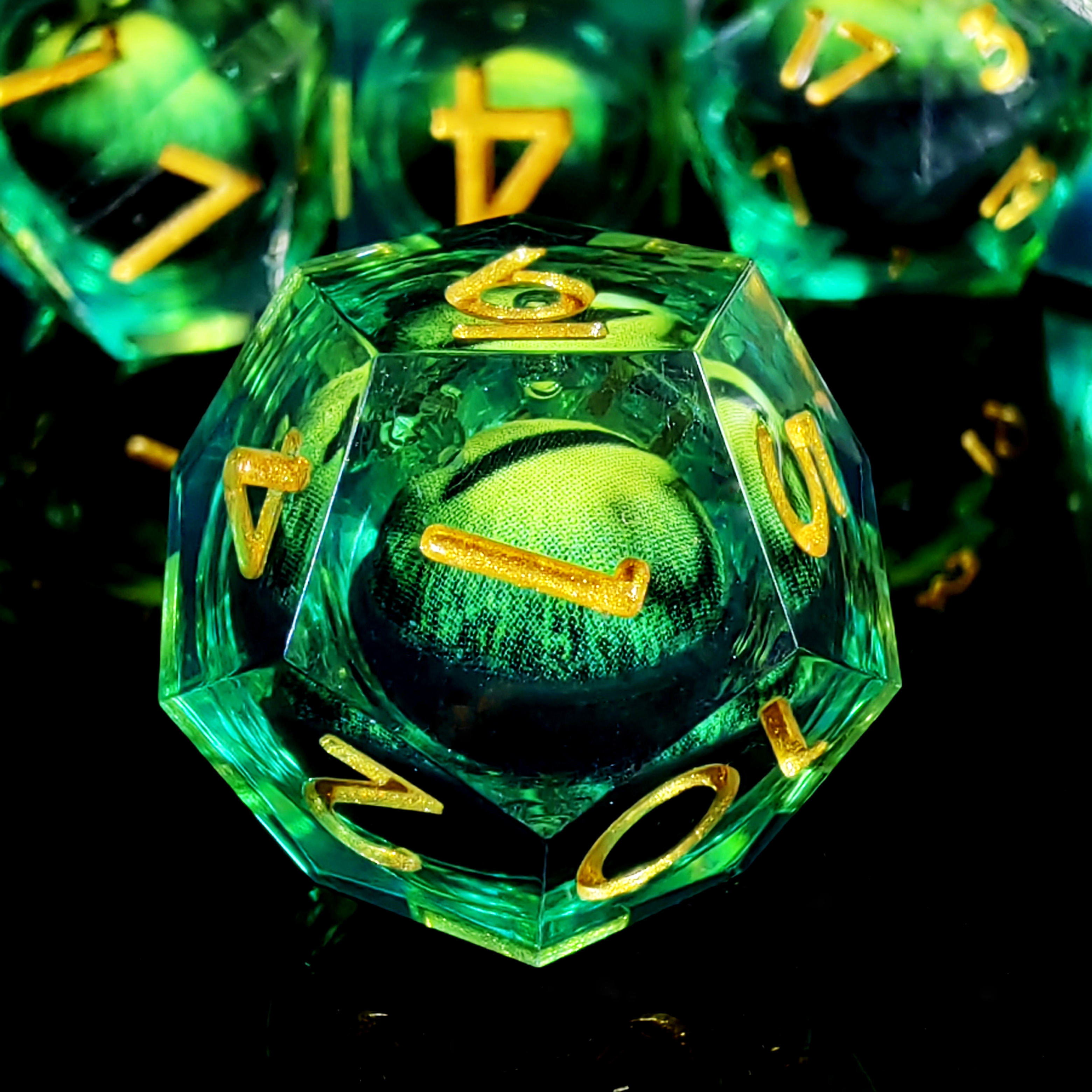 DnD Dice Set - 7-Piece Resin P - Dice Set Polyhedral reseña y precio