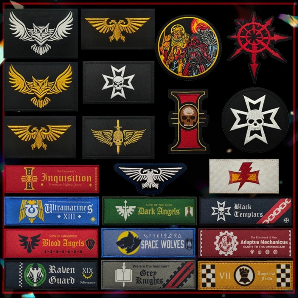 Warhammer 40K Badge Velcro Bac - Board Game War reseña y precio