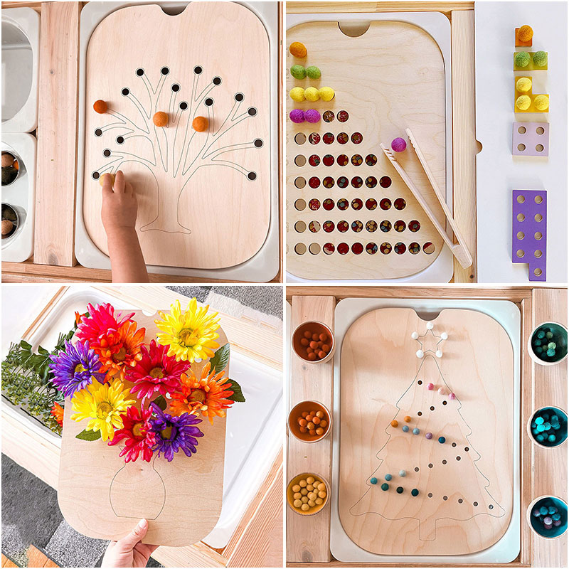 Children Montessori Games Fine - Board Game China reseña y precio