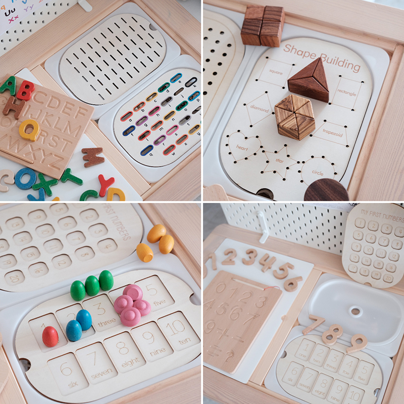 Children Montessori Games Fine - Board Game China reseña y precio